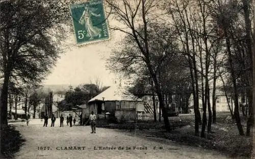 Ak Clamart Hauts de Seine, L’Entre de la Forêt