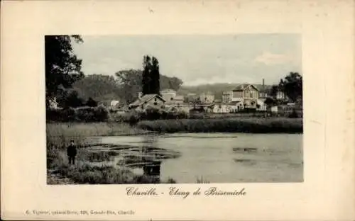 Passepartout Ak Chaville Hauts de Seine, Etang de Brisemiche