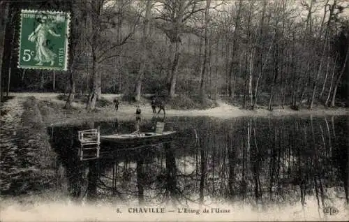 Ak Chaville Hauts de Seine, L’Etang de l’Usine