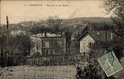 Ak Chaville Hauts de Seine, Gesamtansicht