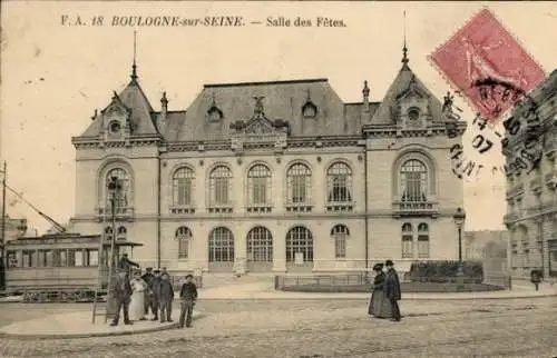 Ak Boulogne sur Seine Hauts de Seine, Festspielhaus