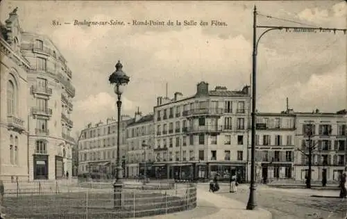 Ak Boulogne sur Seine Hauts de Seine, Rond-Point, Festival Hall