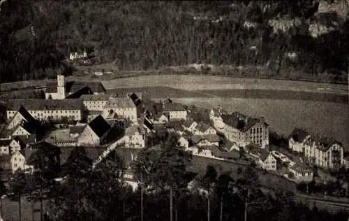 Ak Beuron an der Donau Württemberg, Gesamtansicht, Kloster