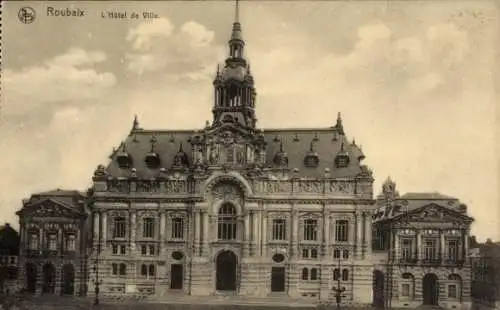 Ak Roubaix Nord, Rathaus