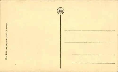 Ak Roubaix Nord, Bahnhof, Straßenseite