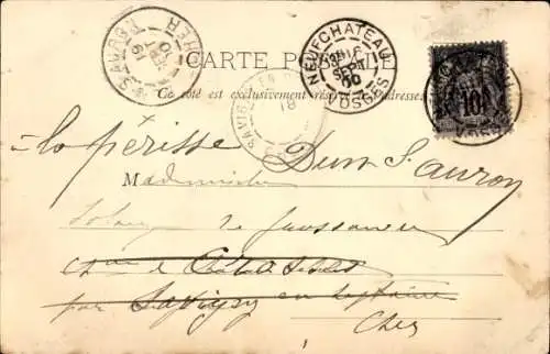 Ak Domrémy la Pucelle Lothringen Vosges, Interieur de l'Eglise