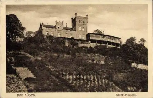 Ak Bad Kösen Naumburg an der Saale, Wilhelmsburg