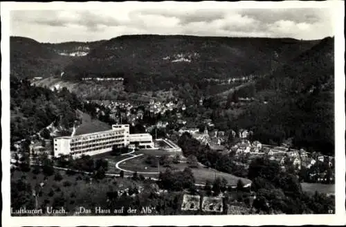 Ak Bad Urach in der Schwäbischen Alb, Das Haus auf der Alb, Gesamtansicht