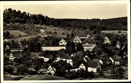 Ak Bebenhausen Tübingen am Neckar, Teilansicht, Wald