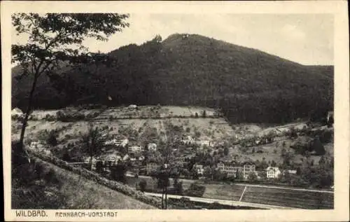 Ak Bad Wildbad im Schwarzwald, Rennbach-Vorstadt