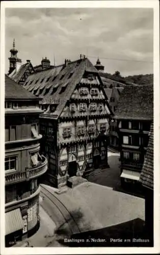 Ak Esslingen am Neckar, Rathaus