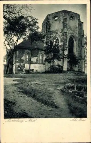 Ak Zell an der Mosel, Marienburg, Ruine