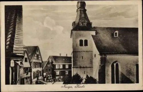 Ak Neviges Velbert im Rheinland, Kirche