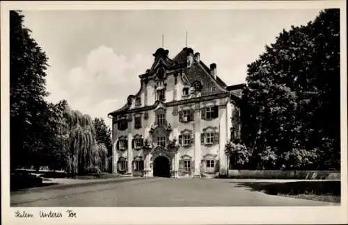 Ak Salem im Bodenseekreis Baden, Schloss Salem, Unteres Tor