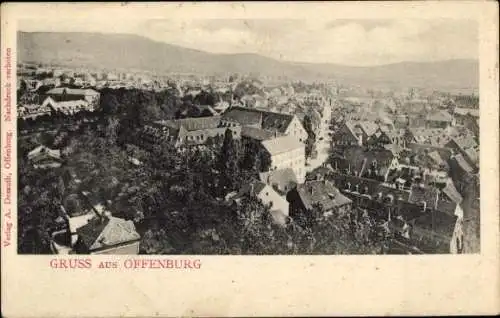 Ak Offenburg am Schwarzwald, Ortsansicht