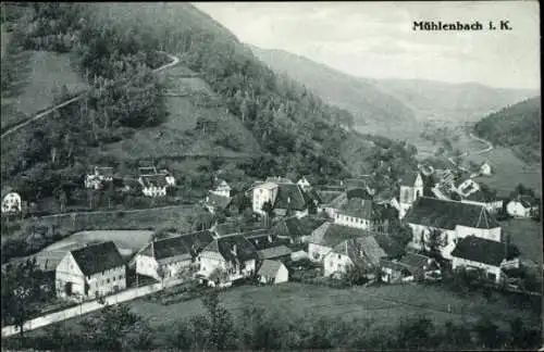 Ak Mühlenbach im Schwarzwald, Panorama