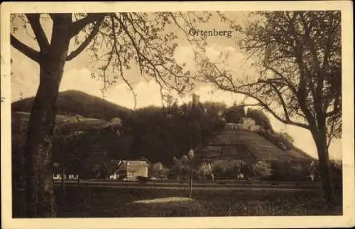 Ak Ortenberg in Baden, Panorama