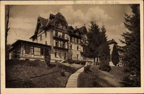 Ak Freudenstadt im Schwarzwald, Kurhaus Palmenwald