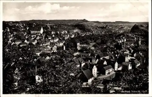 Ak Schwäbisch Hall in Württemberg, Gesamtansicht