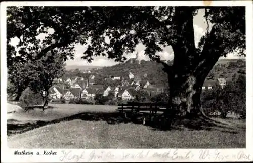 Ak Westheim am Kocher Rosengarten in Württemberg, Gesamtansicht