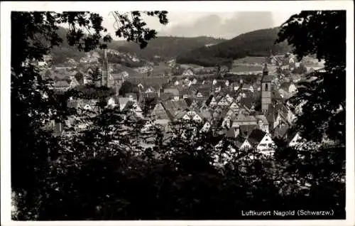 Ak Nagold im Schwarzwald, Panorama