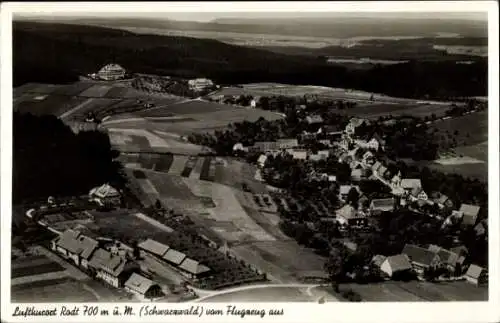 Ak Rodt Loßburg im Schwarzwald, Luftbild