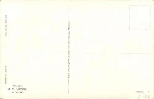 Ak Tannhäuser, Richard Wagner Zyklus