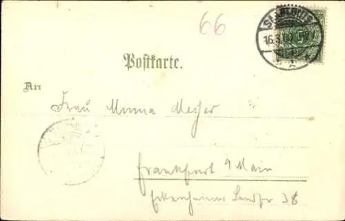 Litho Saarbrücken im Saarland, Ehrental, Spichererberg, Denkmäler