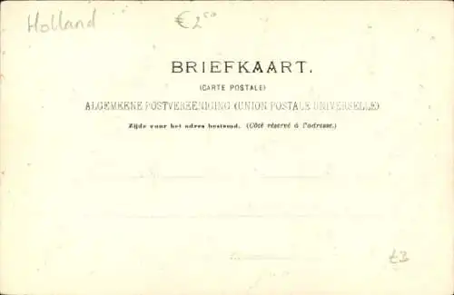 Ak Amsterdam Nordholland Niederlande, Besuch von Königin Wilhelmina im April 1900