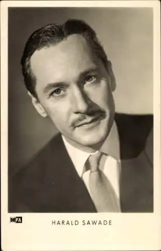 Ak Schauspieler Harald Sawade, Portrait