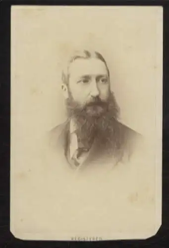 CdV Portrait Leopold II. König von Belgien