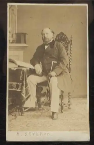 CdV Portrait Wilhelm III. König der Niederlande und Großherzog von Luxemburg