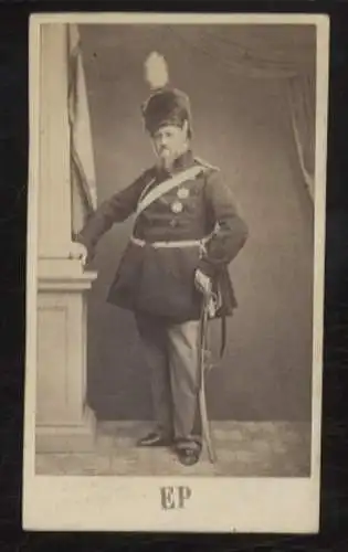 CdV Portrait Friedrich VII. König von Dänemark