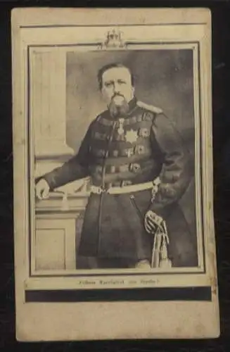 CdV Portrait Friedrich VII. König von Dänemark