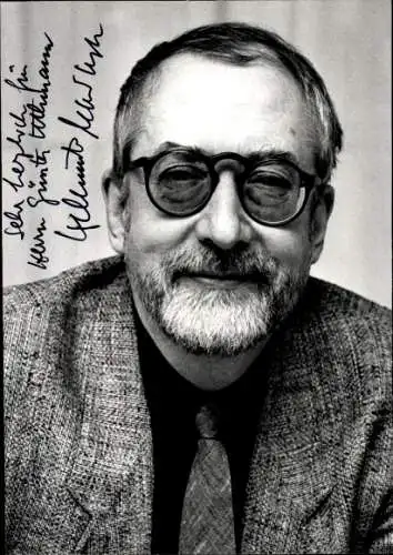 Ak Schauspieler Prof. Dr. Hellmut Matiasek, Portrait, Autogramm