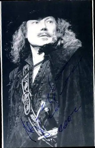 Ak Schauspieler Klaus Maria Brandauer, Portrait, Autogramm