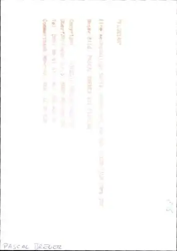 Ak Schauspieler Pascal Breuer, Portrait, Autogramm