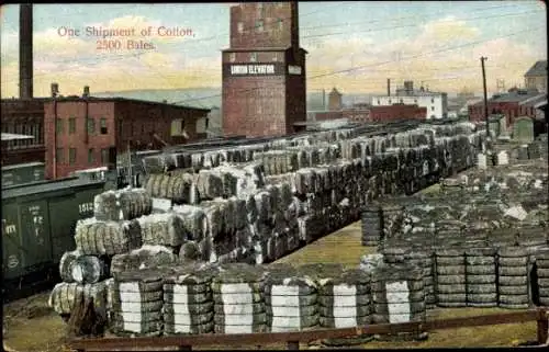 Ak One Shipment of Cotton, Union Elevator