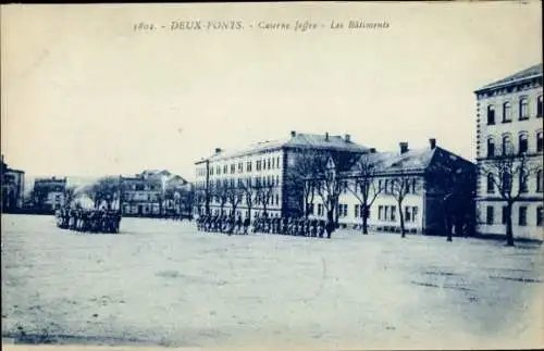 Ak Zweibrücken in der Pfalz, Kaserne Joffre