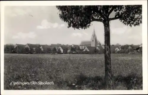 Ak Liptingen in Baden, Teilansicht