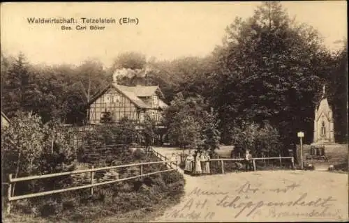 Ak Tetzelstein Elm Schöppenstedt Niedersachsen, Waldwirtschaft