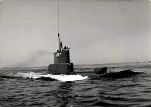 Foto Ak U-Boot der Bundesmarine, U 10, S 189