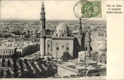 Ak Cairo Kairo Ägypten, Sultan-Hassan-Moschee