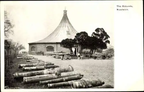 Ak Woolwich London, Die Rotunde