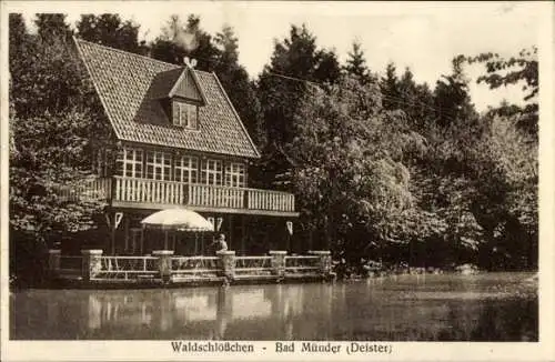 Ak Bad Münder am Deister, Waldschlösschen