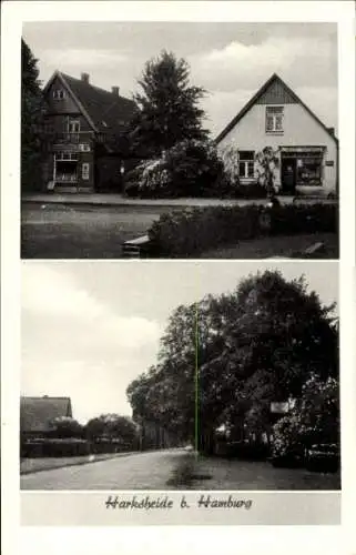 Ak Harksheide Norderstedt Schleswig Holstein, Geschäfte, Straßenansichten
