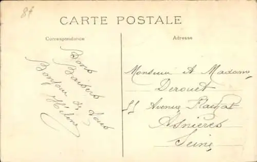 Ak Fresnay-sur-Sarthe, Teilansicht