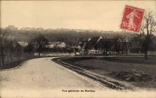 Ak Montjay Saône-et-Loire, Gesamtansicht