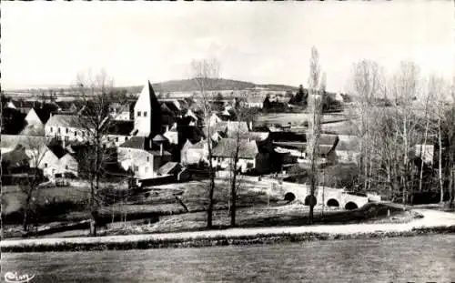 Ak Genouilly Saône et Loire, Gesamtansicht