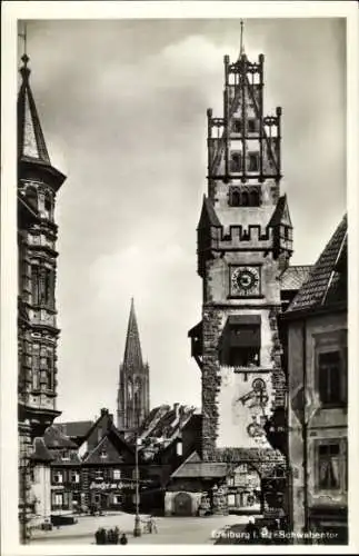 Ak Freiburg im Breisgau, Schwabentor, Gasthof